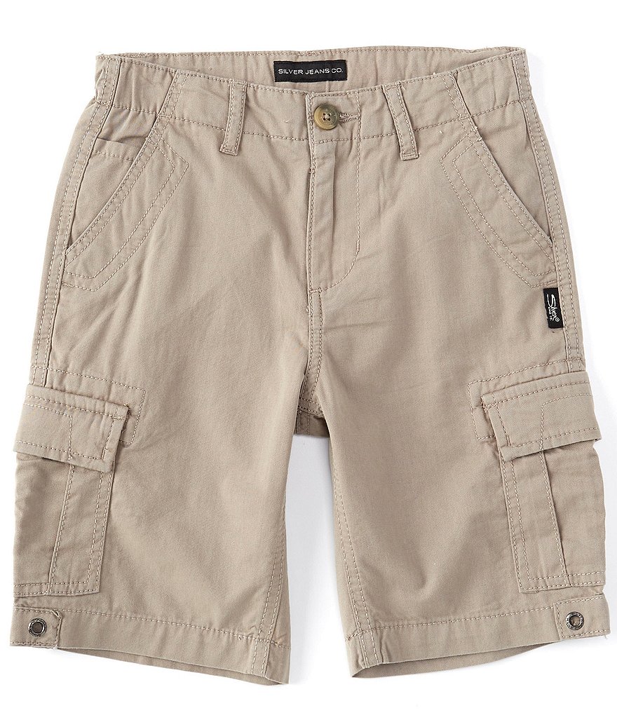 First Wave Big Boys 8-20 Camo Pull On Cargo Shorts