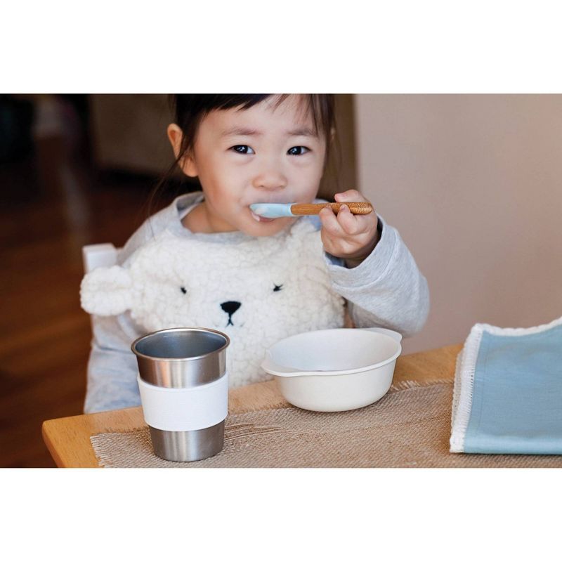 Nuby 2pk Dipeez Spoon - Pink/Aqua