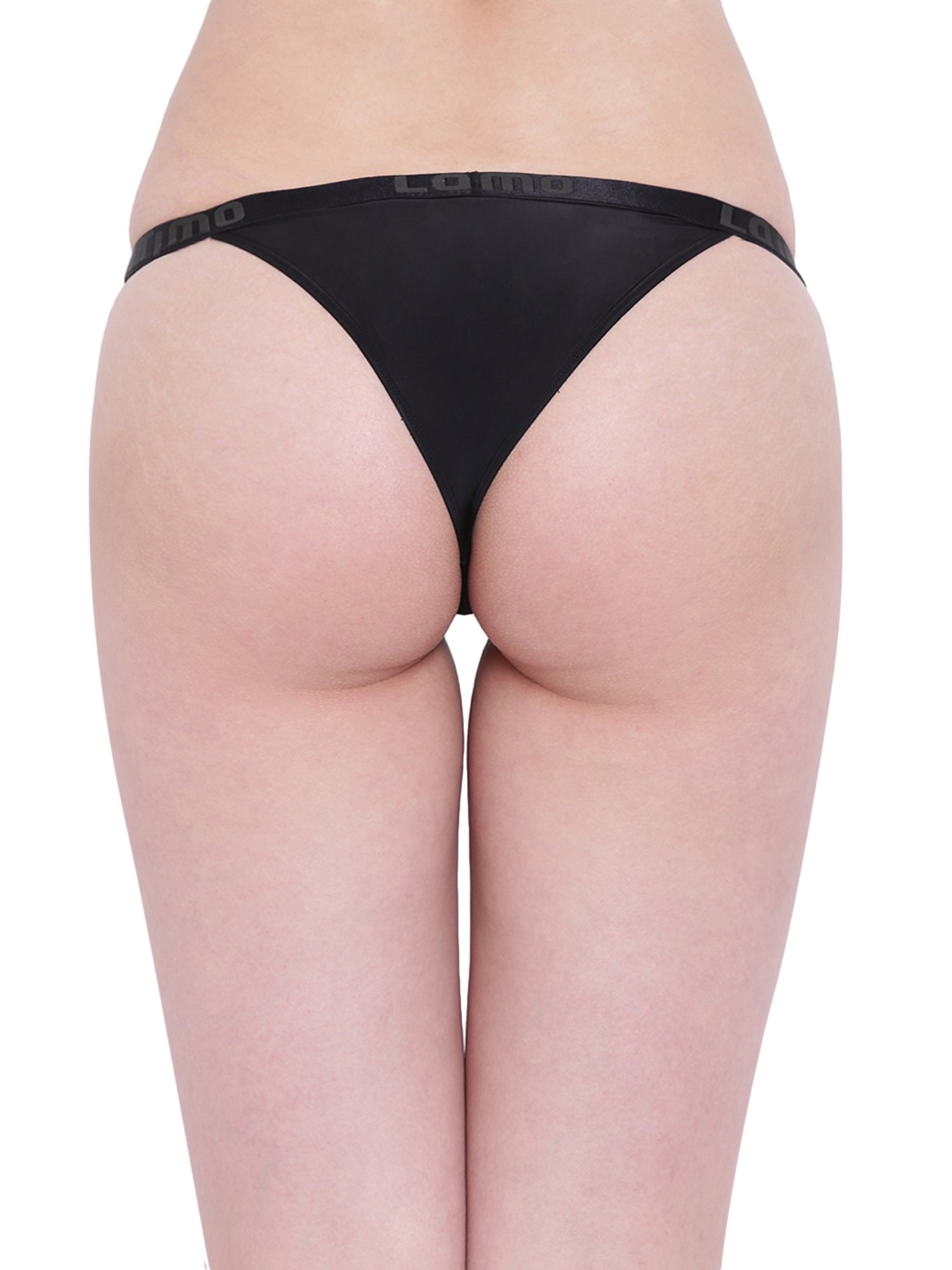 La Intimo Black G-String Panty