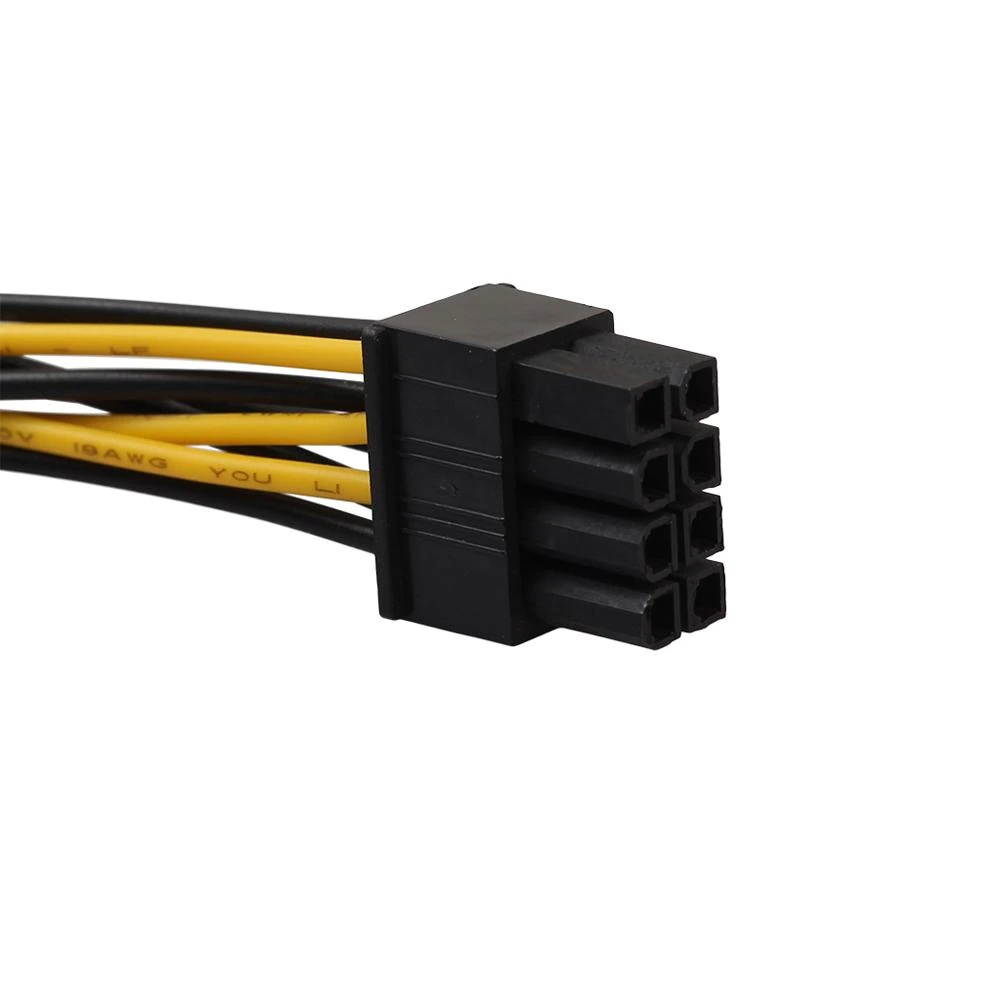 Micro Connectors 30cm Addressable RGB (ARGB) 1 to 4 Splitter Cable with/5 Male Pins (F04-04ARGB-30)