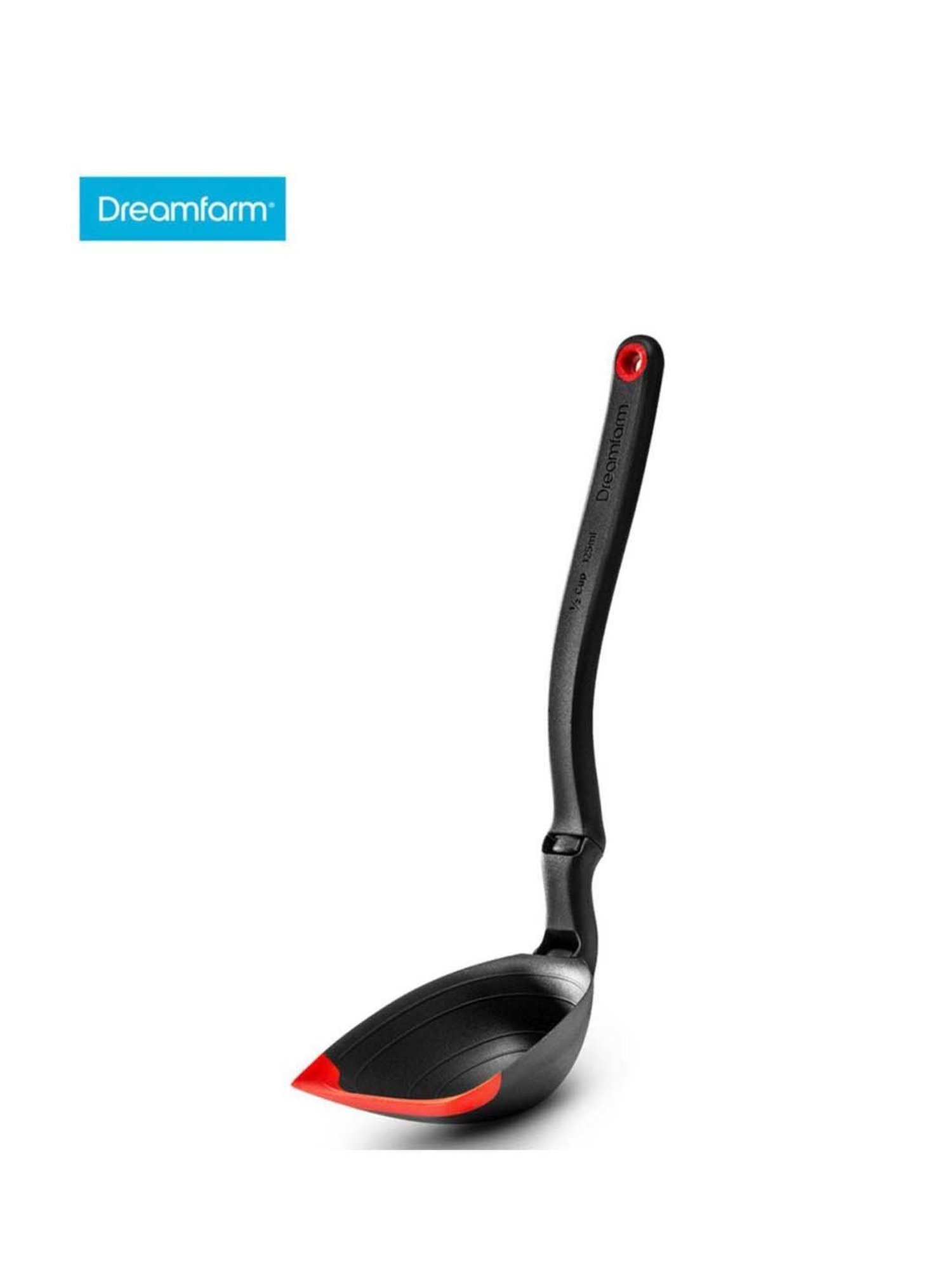 Dreamfarm Red Medium Spadle With Measurements