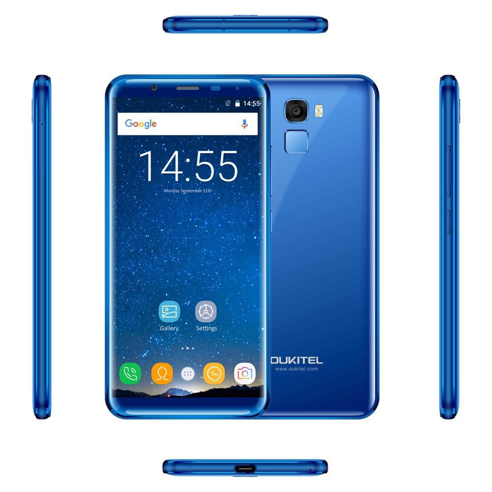 OUKITEL K5000 4G Phablet Android 7.0 5.7 inch MTK6750T Octa Core 1.5GHz 4GB RAM 64GB ROM 16.0MP Rear Camera Fingerprint Scanner