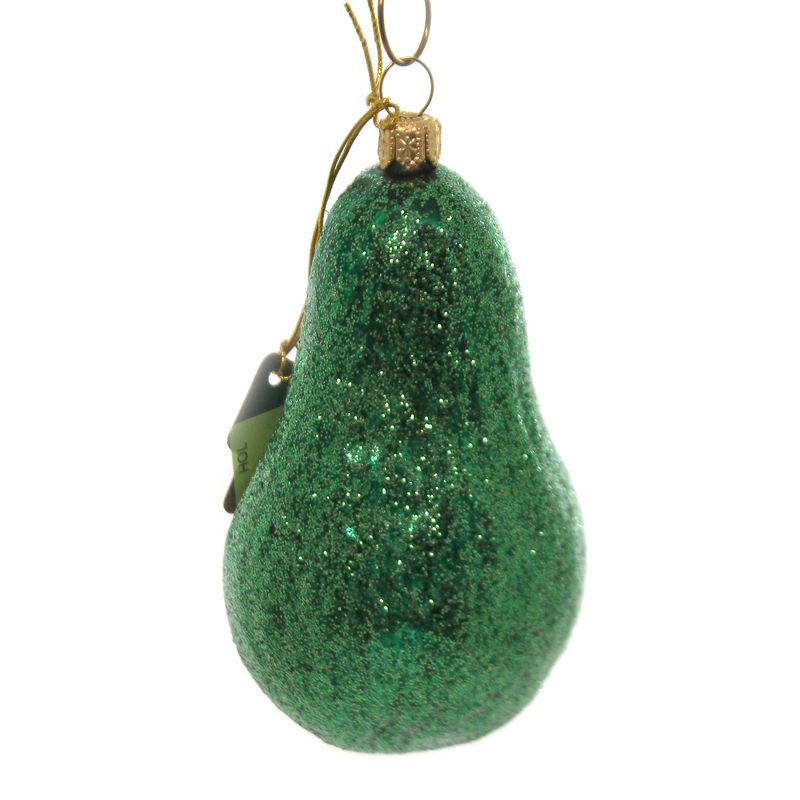 Holiday Ornaments 4.0" Avocado Fruit Christmas  -  Tree Ornaments