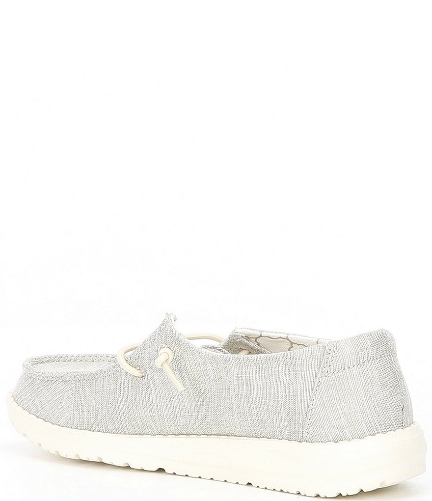 Hey Dude Girls' Wendy Linen Washable Slip-Ons (Youth)