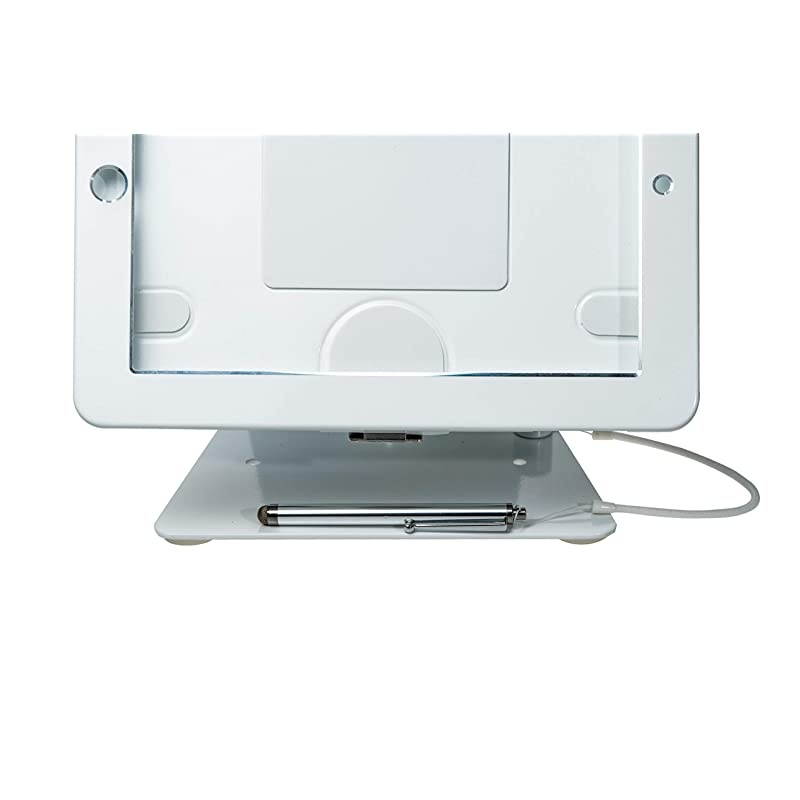 Desktop Anti-Theft Stand for Tablets and Smartphones, White