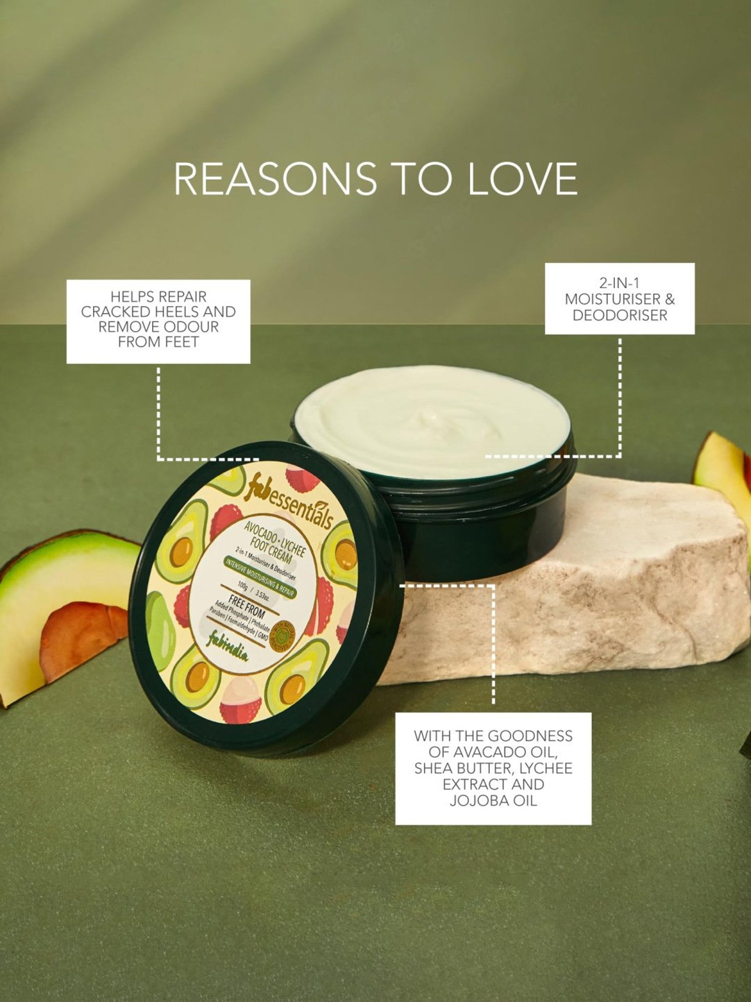 The Hade Calendula Foot Cream - 50 gm