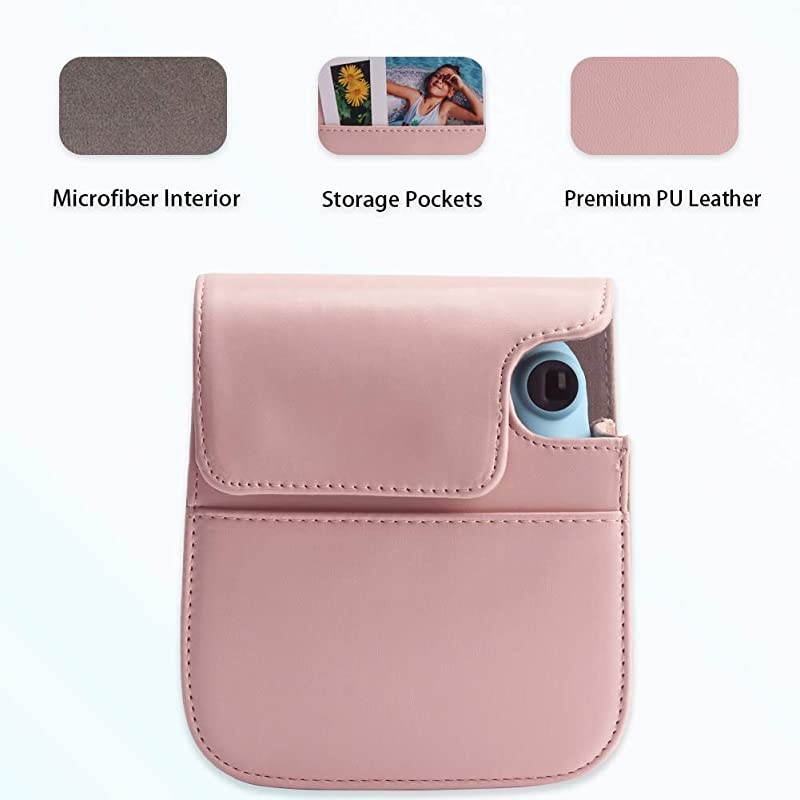 Instant Camera Case for Fujifilm Instax Mini 11 Instant Camera (Blush Pink A)