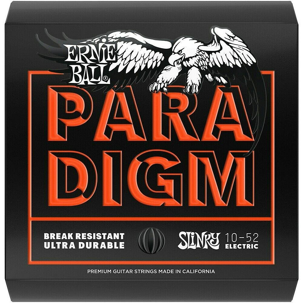 Ernie Ball 2 Pack- Paradigm Skinny Top Heavy Bottom Electric Guitar Strings Bundle