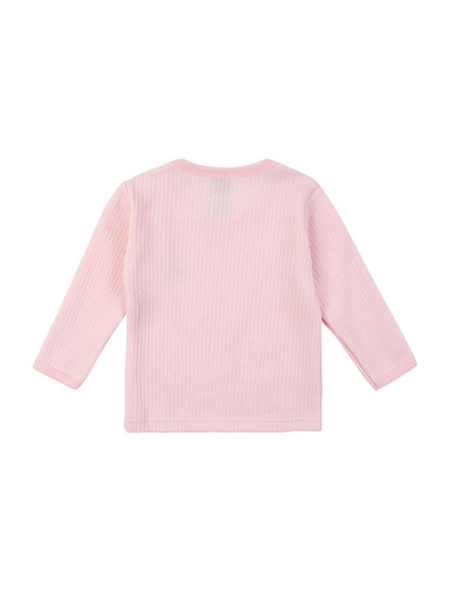 Mee Mee Kids Pink Printed Full Sleeves Thermal Set