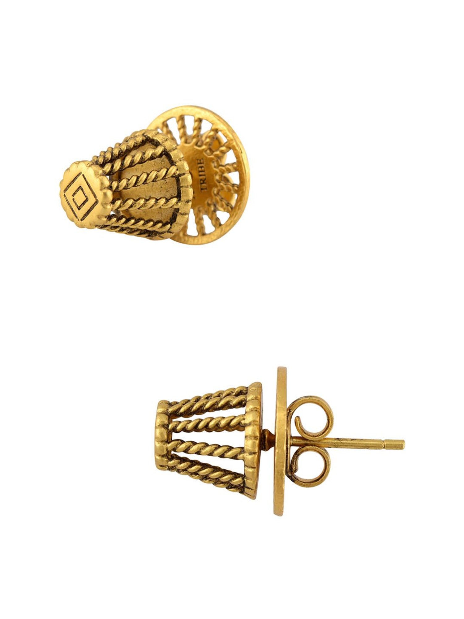 Tribe Amrapali Gold-Plated Coastal Pin Masaba Stud Earrings