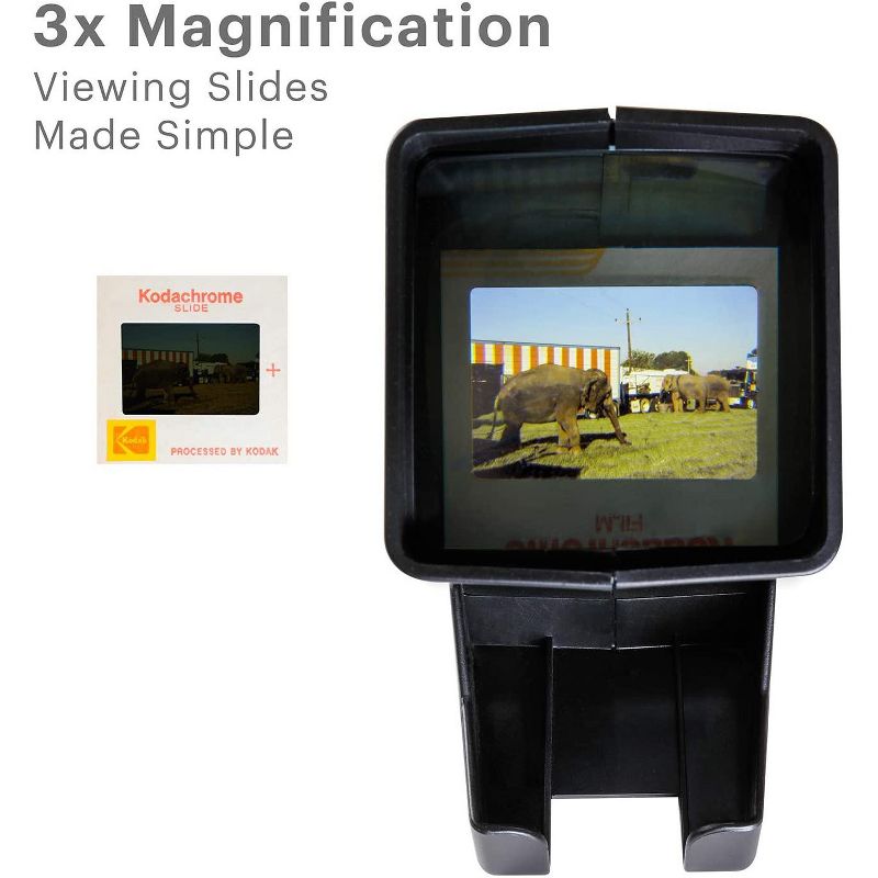 KODAK 35mm Slide and Film Viewer - Battery Operation, 3X Magnification, LED Lighted Viewing &ndash; for 35mm Slides & Film Negatives