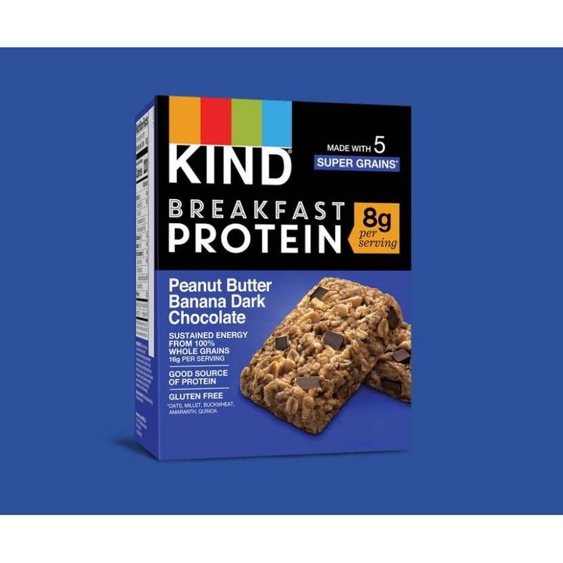KIND Peanut Butter Banana Dark Chocolate Protein Bars - 4ct