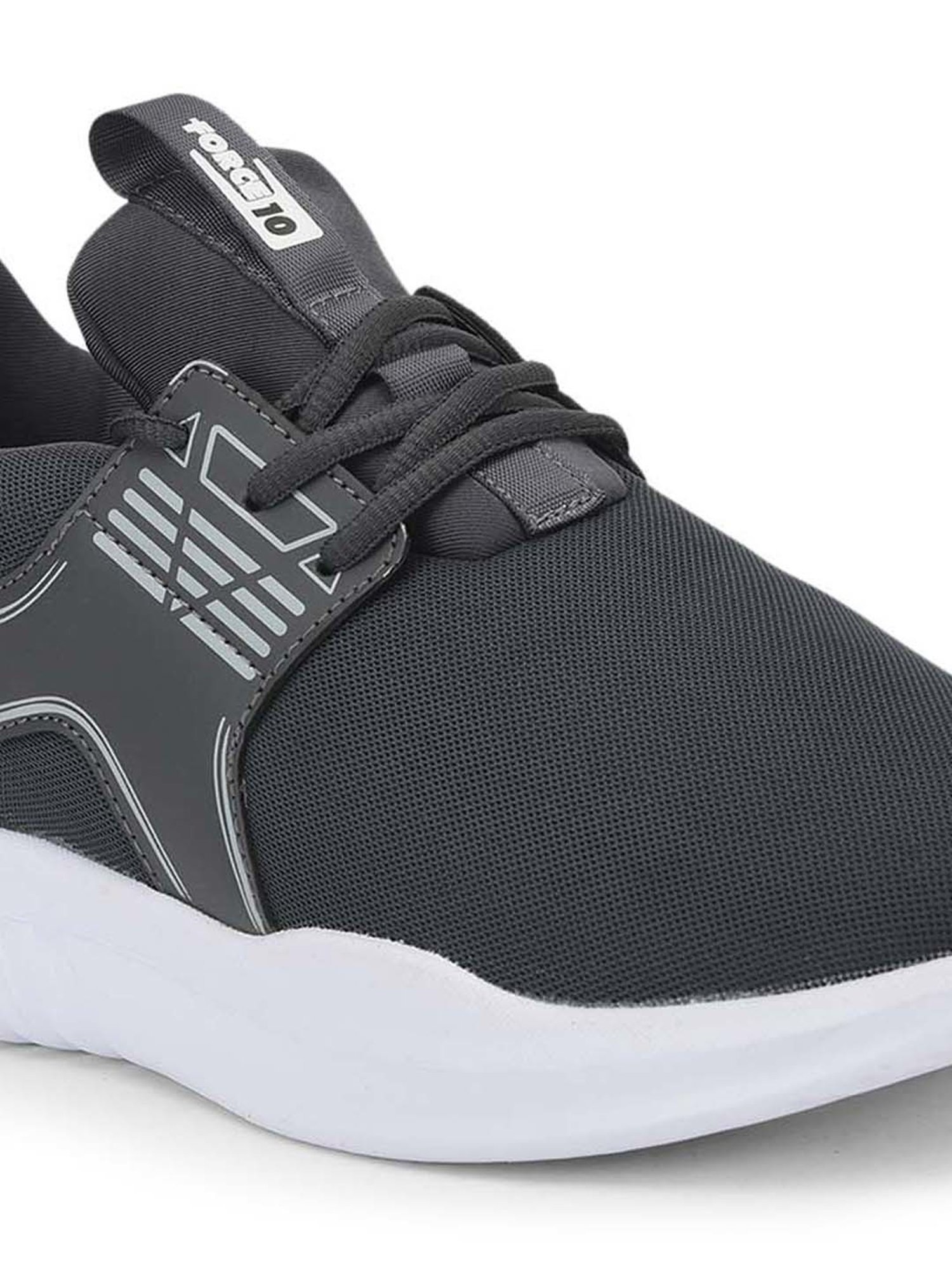 Force 10 by Liberty Men's Grey Running Shoes