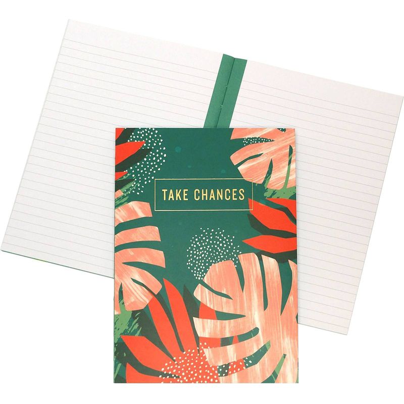 Green Inspired Take Chances Softcover Journal