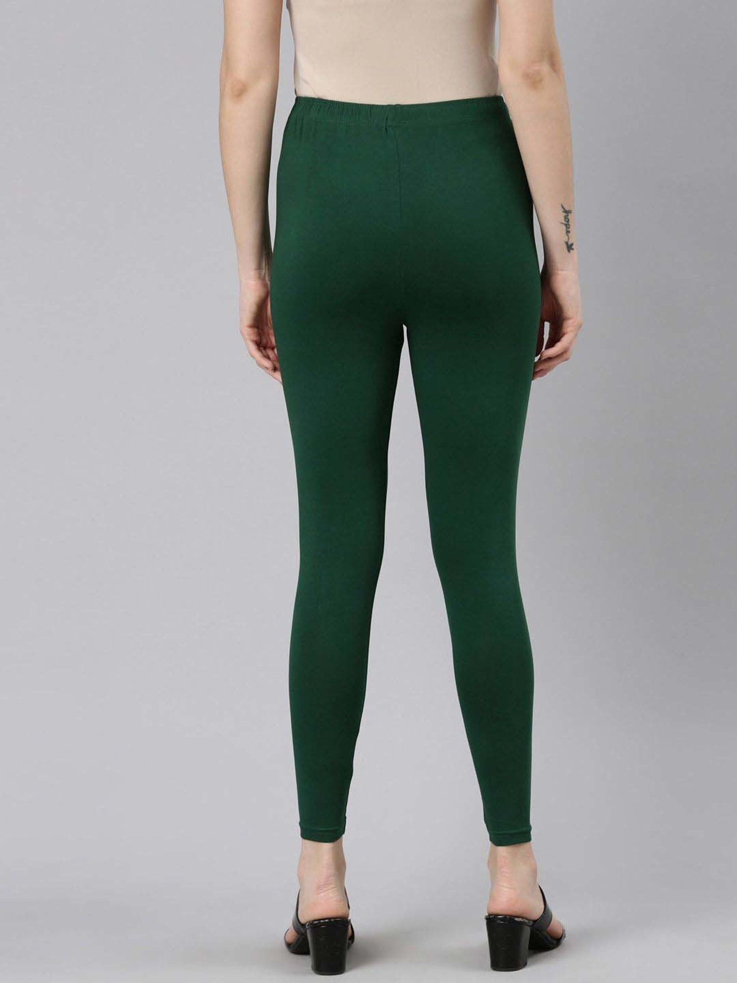JCSS Green Cotton Leggings