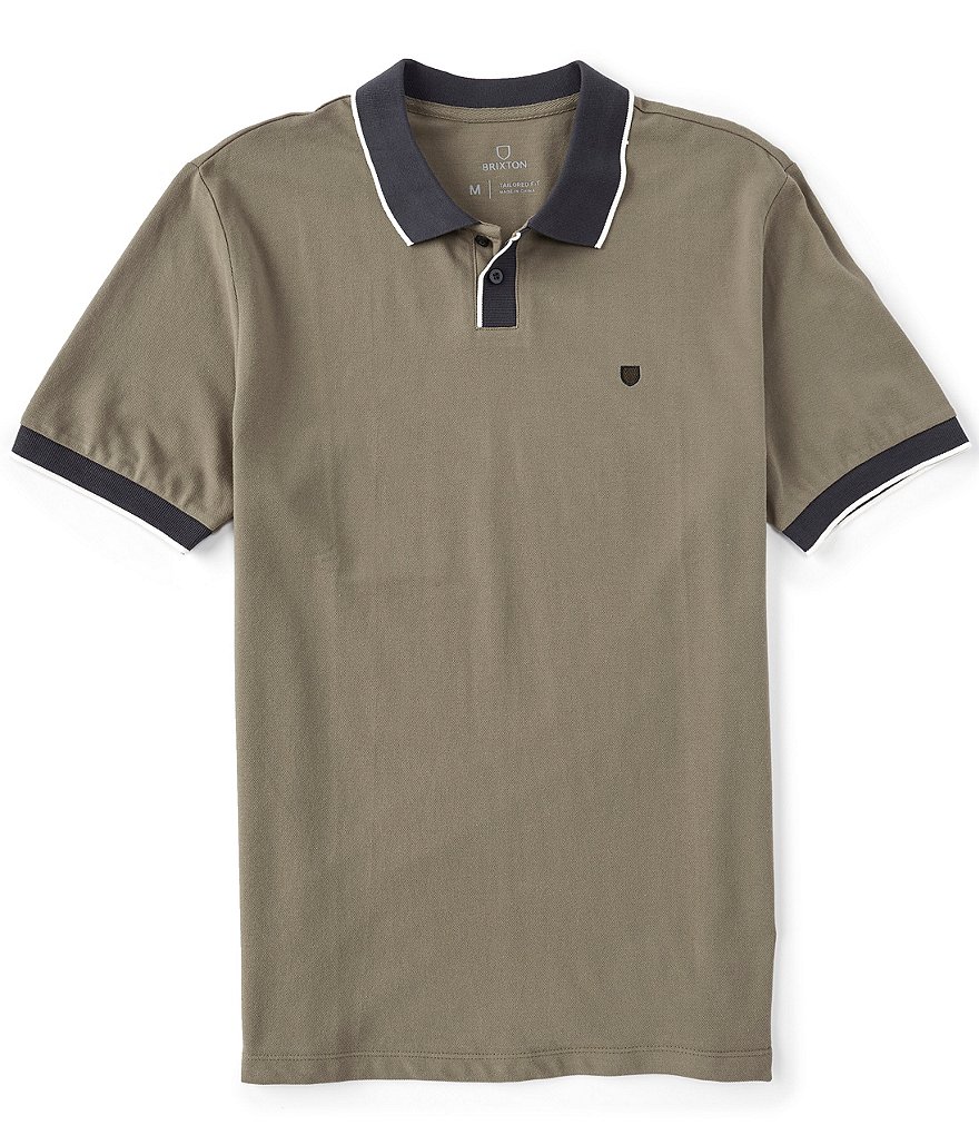 Brixton Proper Short-Sleeve Knit Polo