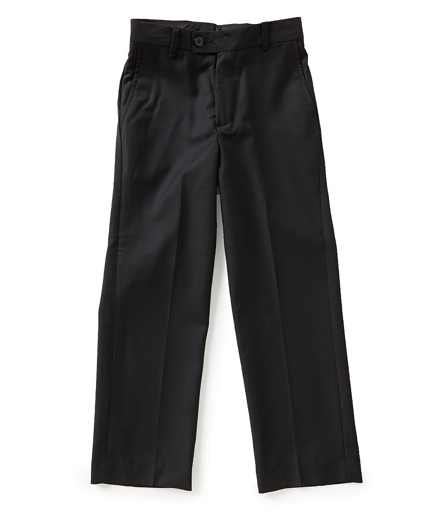 Class Club Big Boys 8-20 Flat-Front Slim-Fit Pants