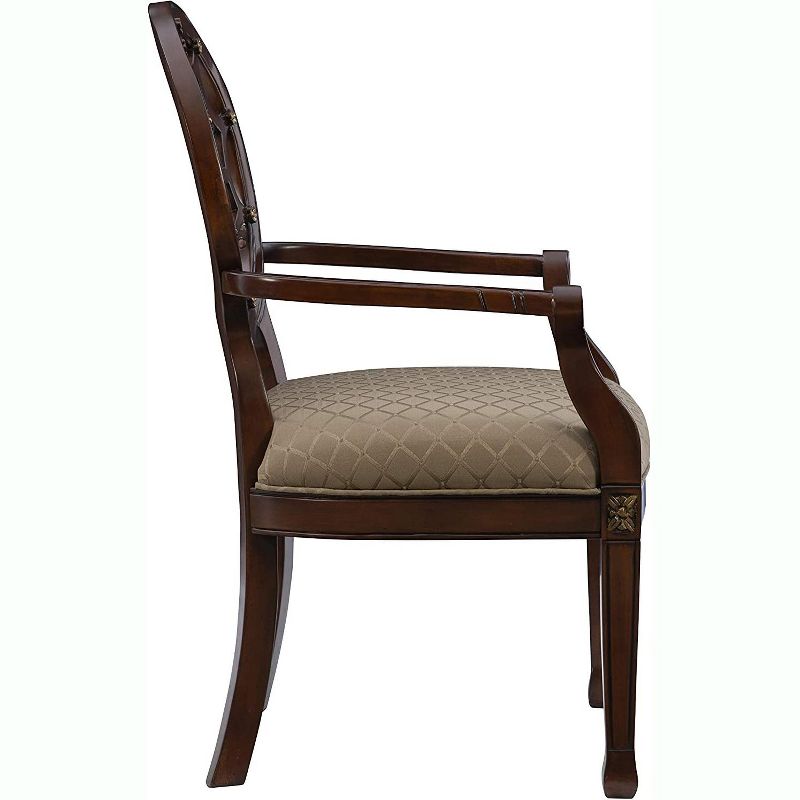 Powell Spider Web Back Accent Chair