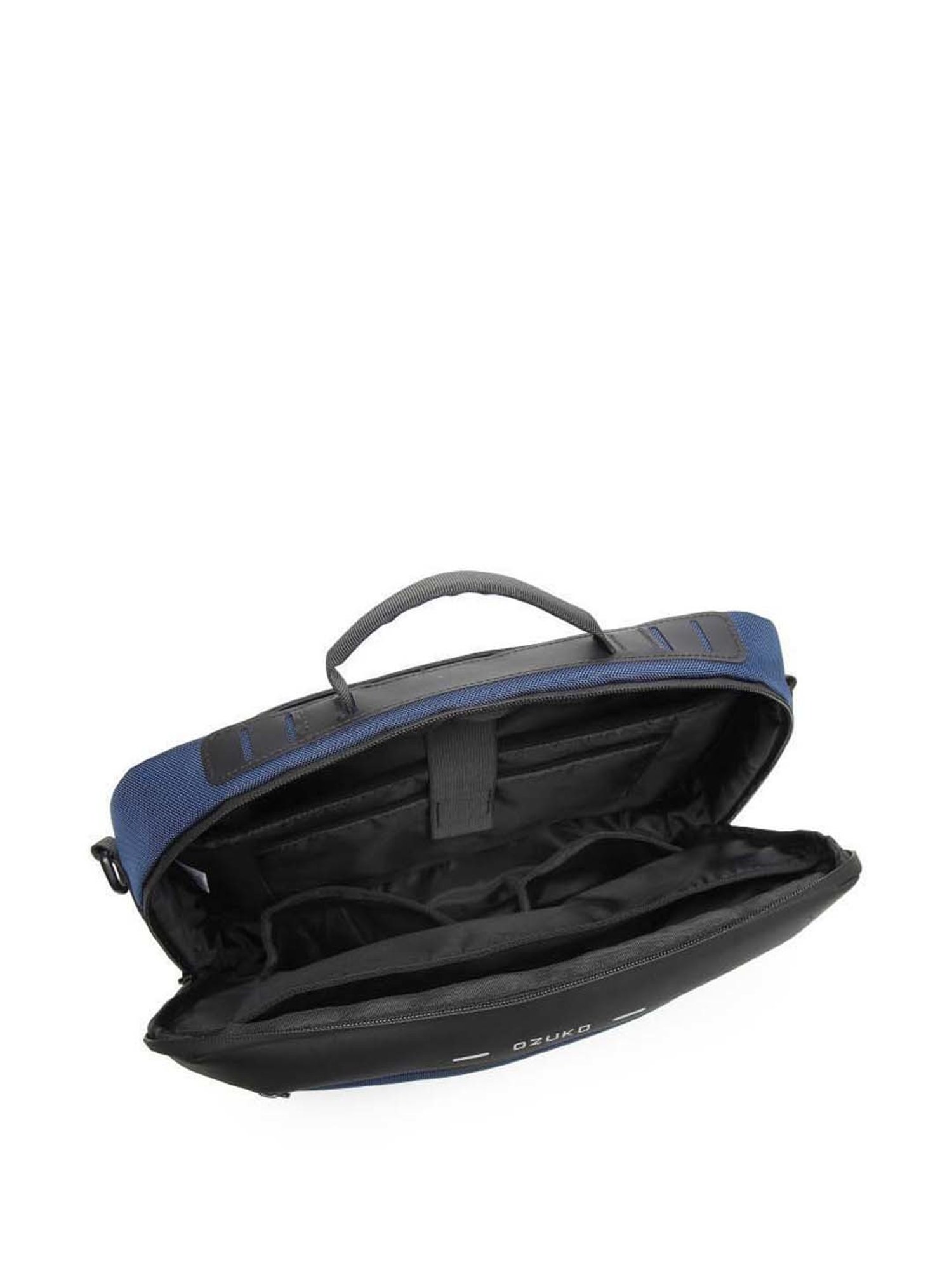 Baggit Brown PVC Solid Laptop Messenger Bag