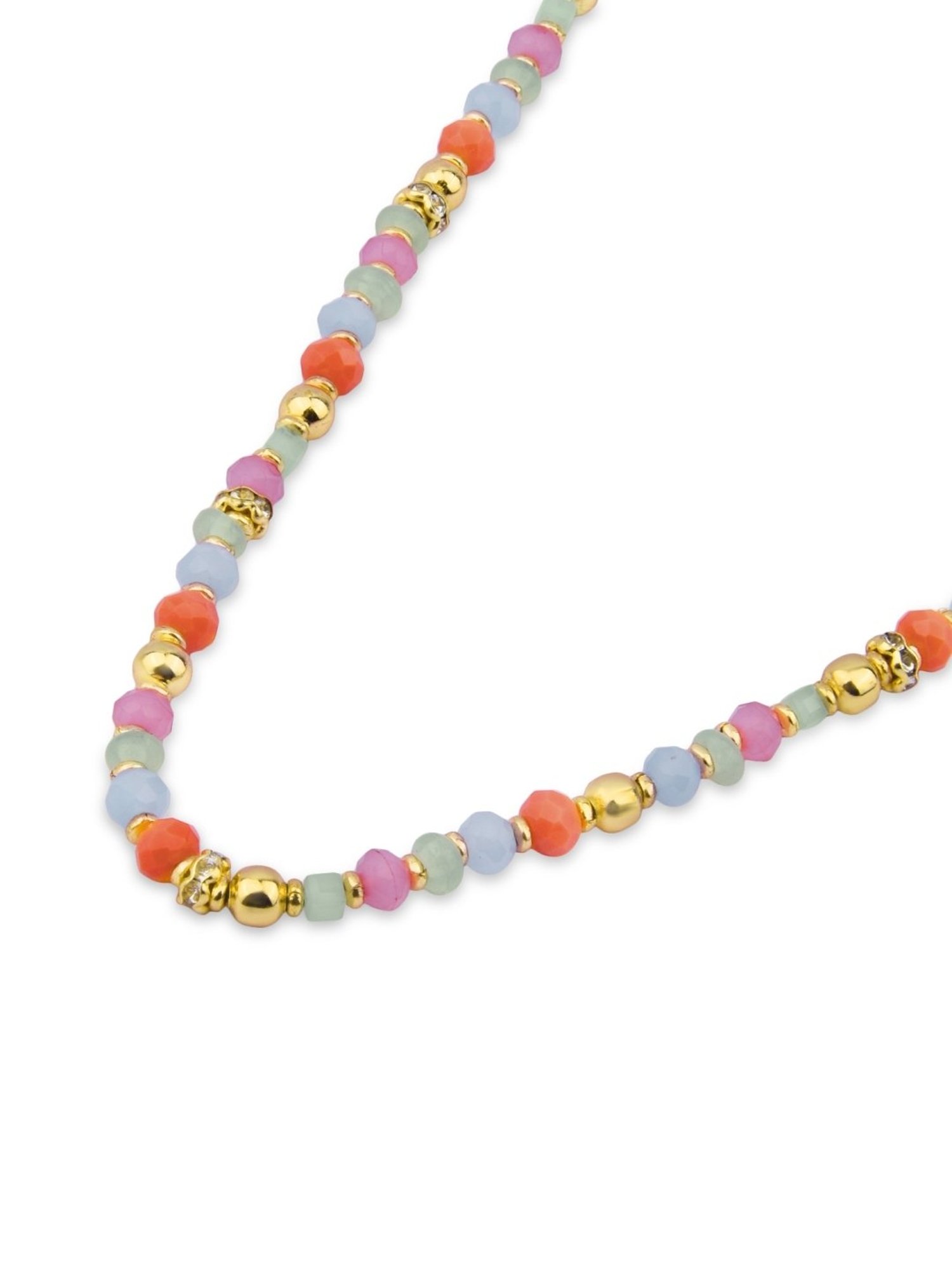 Accessorize London Women's Multi Rounded Beaded Necklace