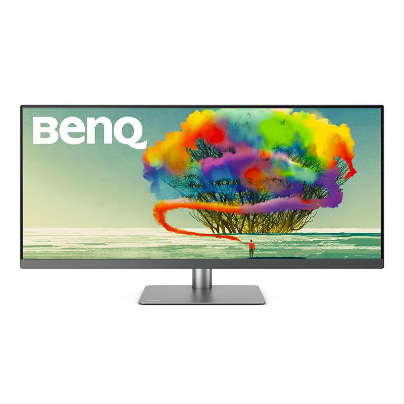 BenQ PD3420Q 34 Inch 21:9 Video Editing and Graphic Design, WQHD, HDR, P3 Design Monitor