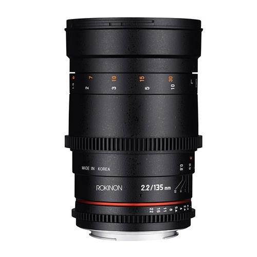 Rokinon 135mm T2.2 Cine DS Ultra Multi Coated Lens for Sony E-Mount #DS135M-NEX