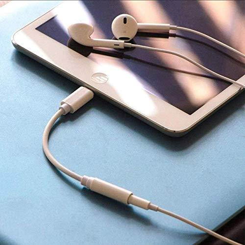 Headphone Adapter for iPhone 3.5mm Jack 2 in 1 Converter Connector Cables Earphone Adaptor Splitter Dongle Aux Audio Compatible with iPhone 7 8 Plus X XS XR Max for iOS 11 12 or Up