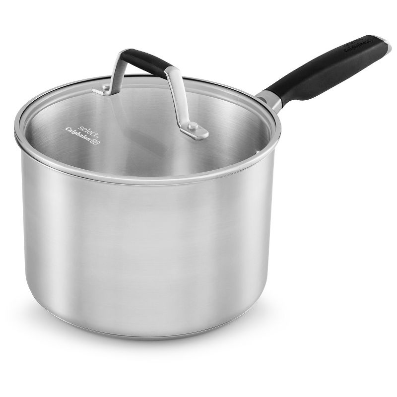 Select by Calphalon 3.5 Quart Stainless Steel Saucepan