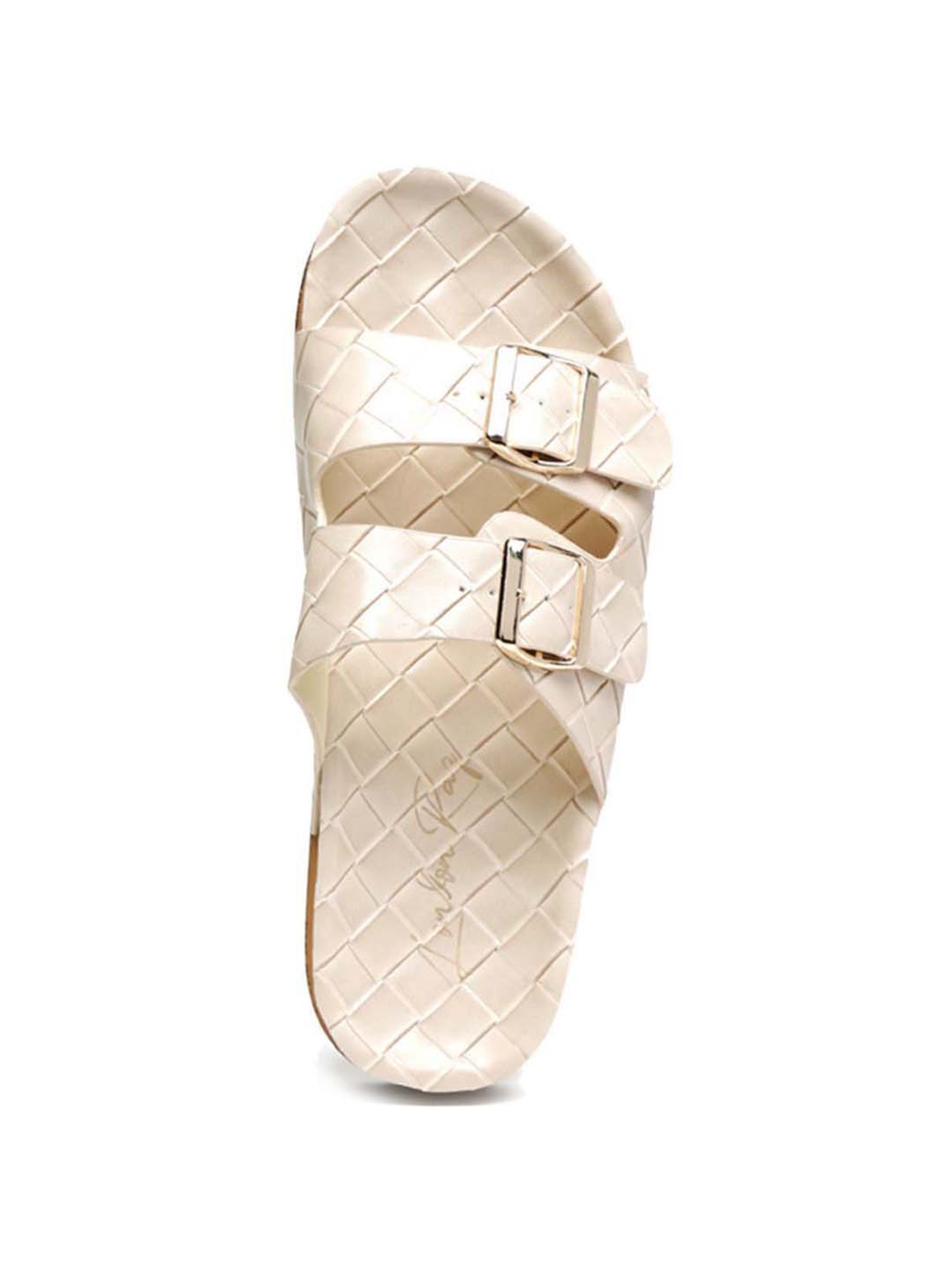 London Rag Women's Beige Casual Sandals