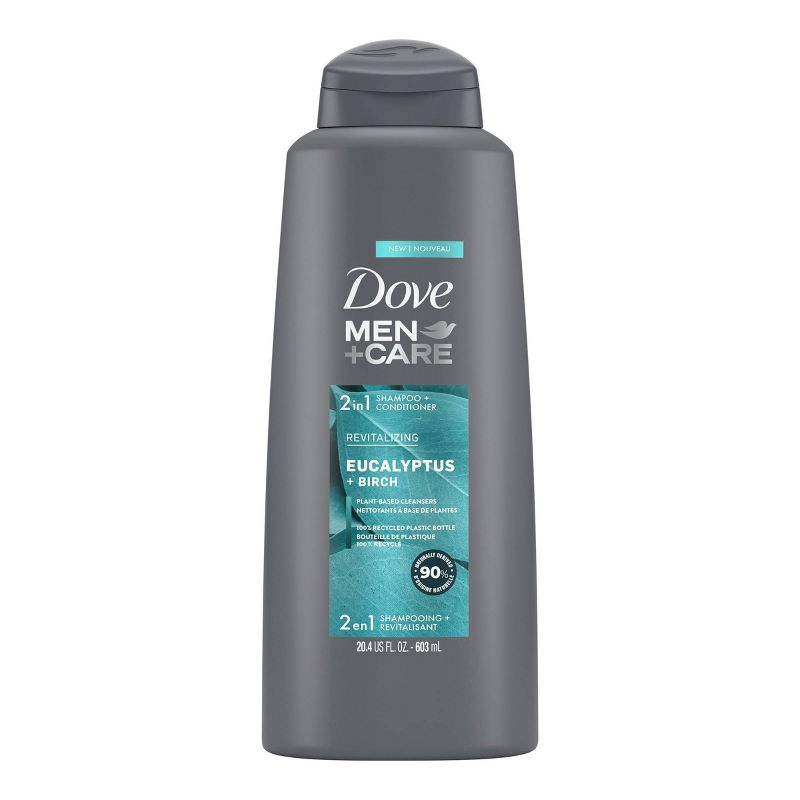 Dove Men+Care 2-in-1 Shampoo and Conditioner Blue Eucalyptus - 20.4 fl oz
