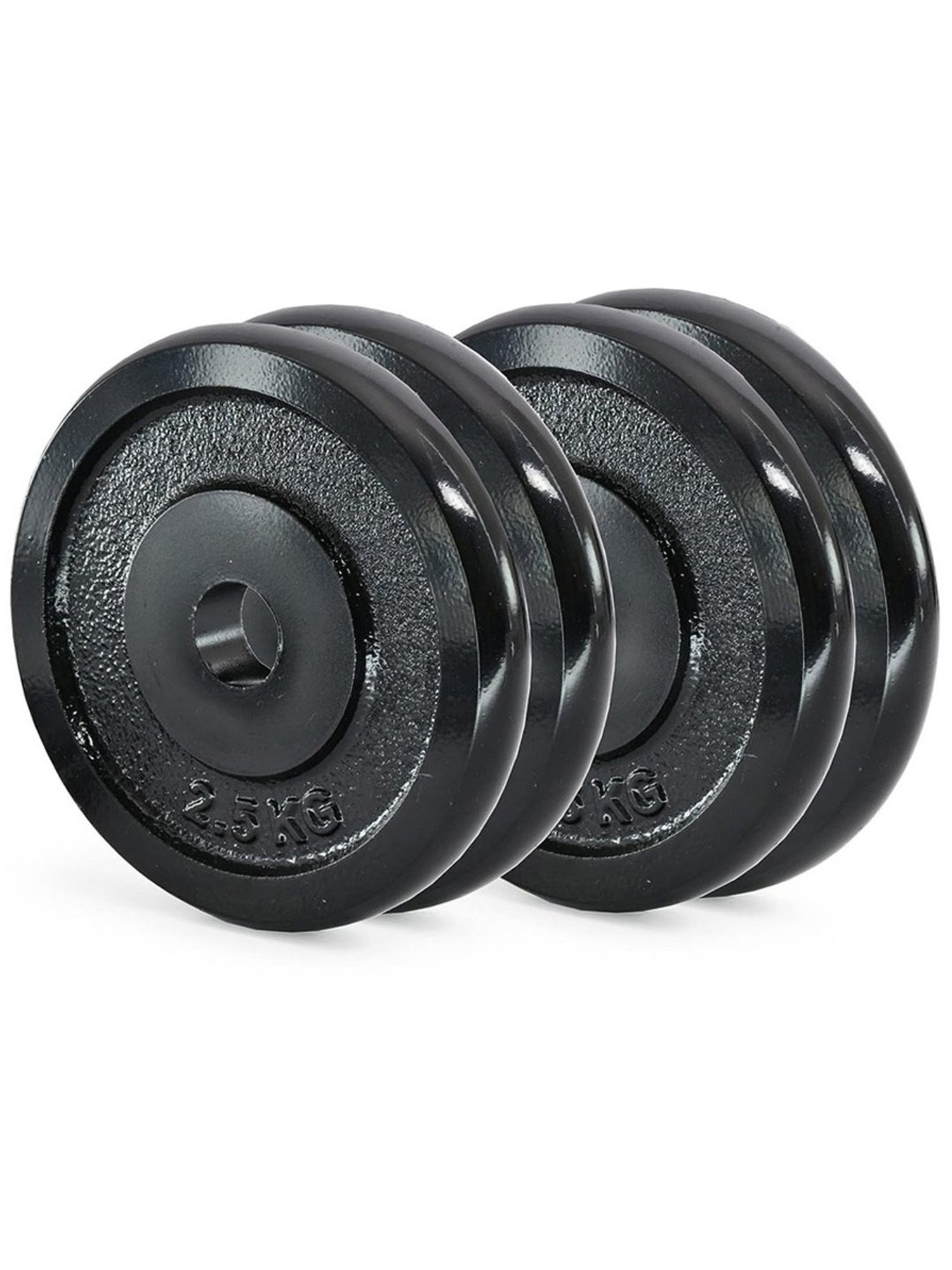 Kakss Cast Iron Spinlock Adjustable Dumbbell For Home Gym, Bodybuilding Fitness (Black) Size - 40KG