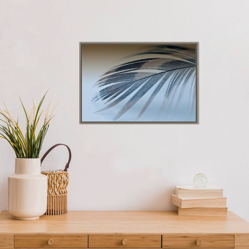 23" x 16" Sweet Dreams by Jennifer Beavers Framed Canvas Wall Art - Amanti Art