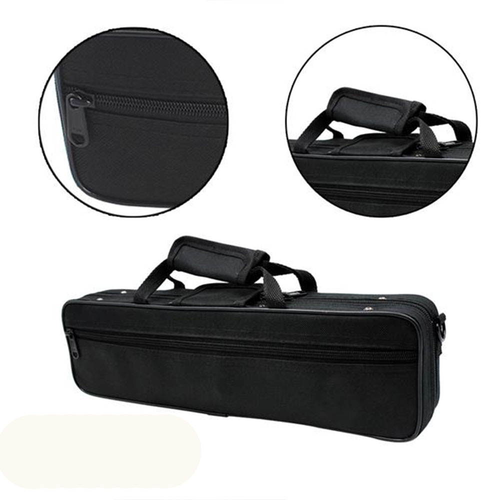 High-strength Oxford Flute Protective Cloth Box Black