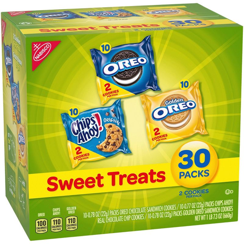 Nabisco Cookies Sweet Treats Pack - 30ct
