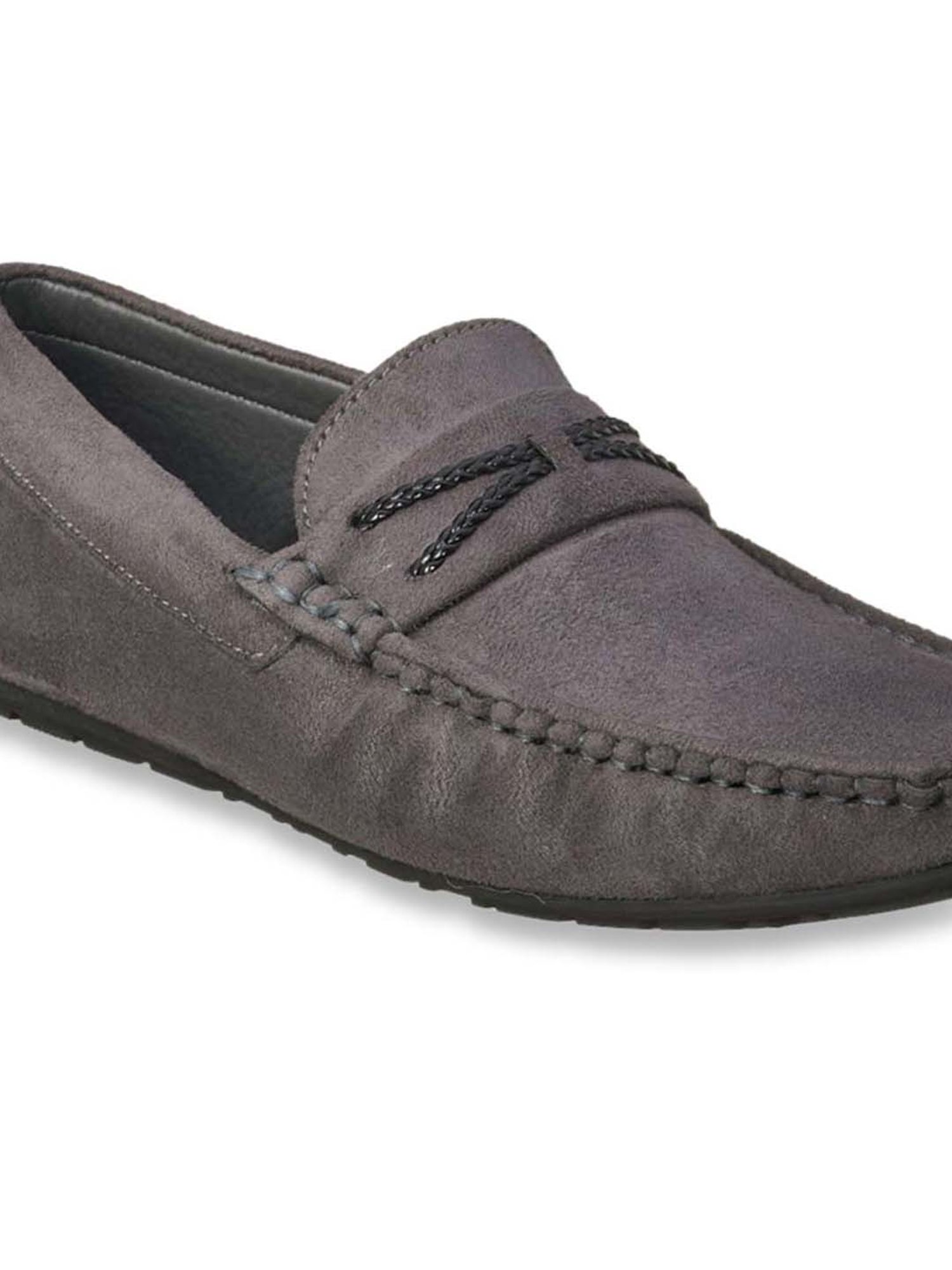 Duke Men's Grey Casual Loafers