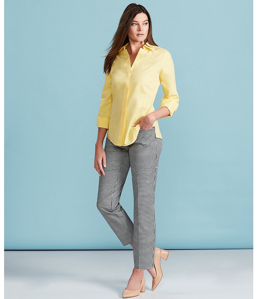 Westbound Petite Size Linen Capri Pants