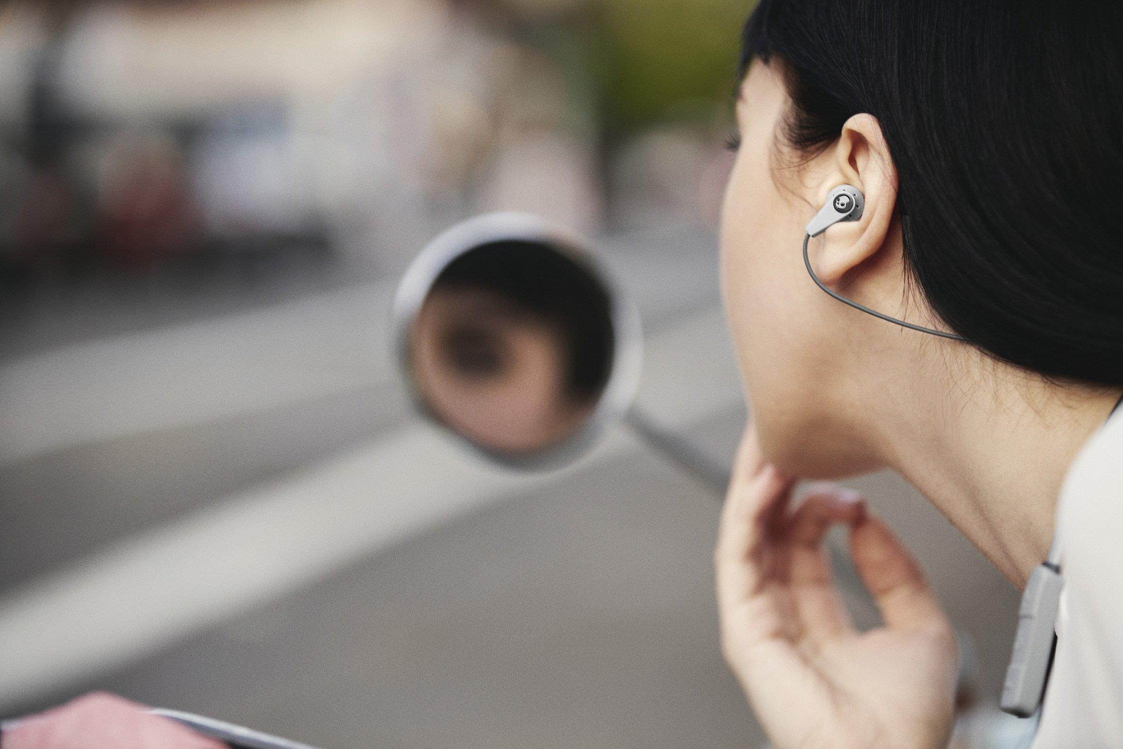 Skullcandy Ink'd Bluetooth Wireless Earbuds with Mic, Street/Gray/Chrome