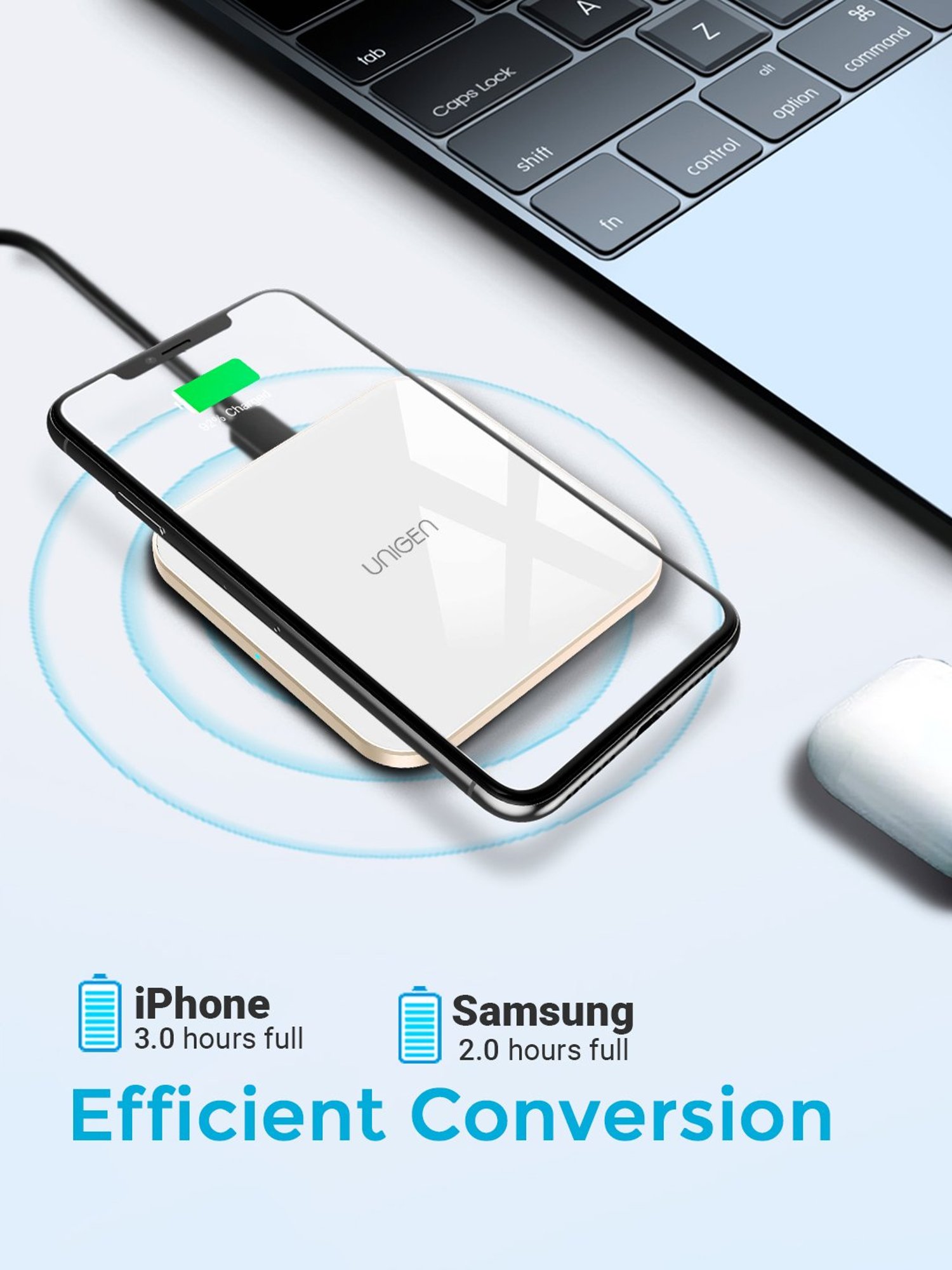 Stuffcool Nuevo PD20W Smallest Wall Charger for Latest iPhone 15,14,13,12 (Yellow)