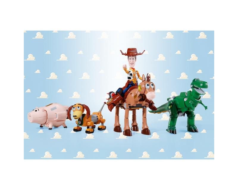 Toy Story - Chogokin - Combination - Woody - Robo Sheriff Star Action figures