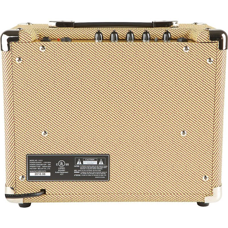 Rogue V15G 15W 1x6.5 Guitar Combo Amp Vintage Tweed