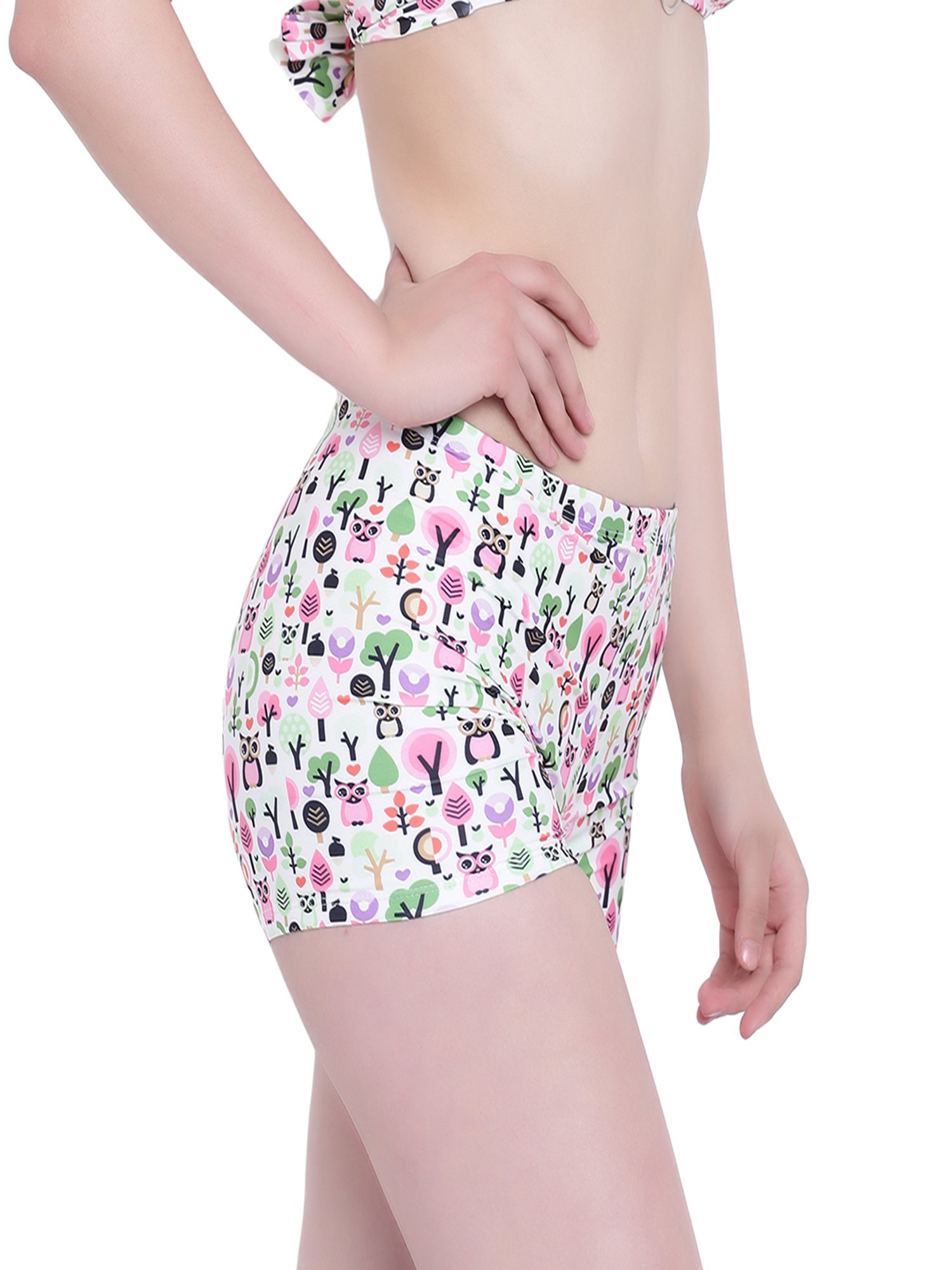 La Intimo Multicolor Printed Boyshorts