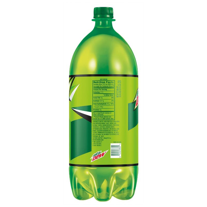 Mountain Dew Citrus Flavored Soda - 2L Bottle