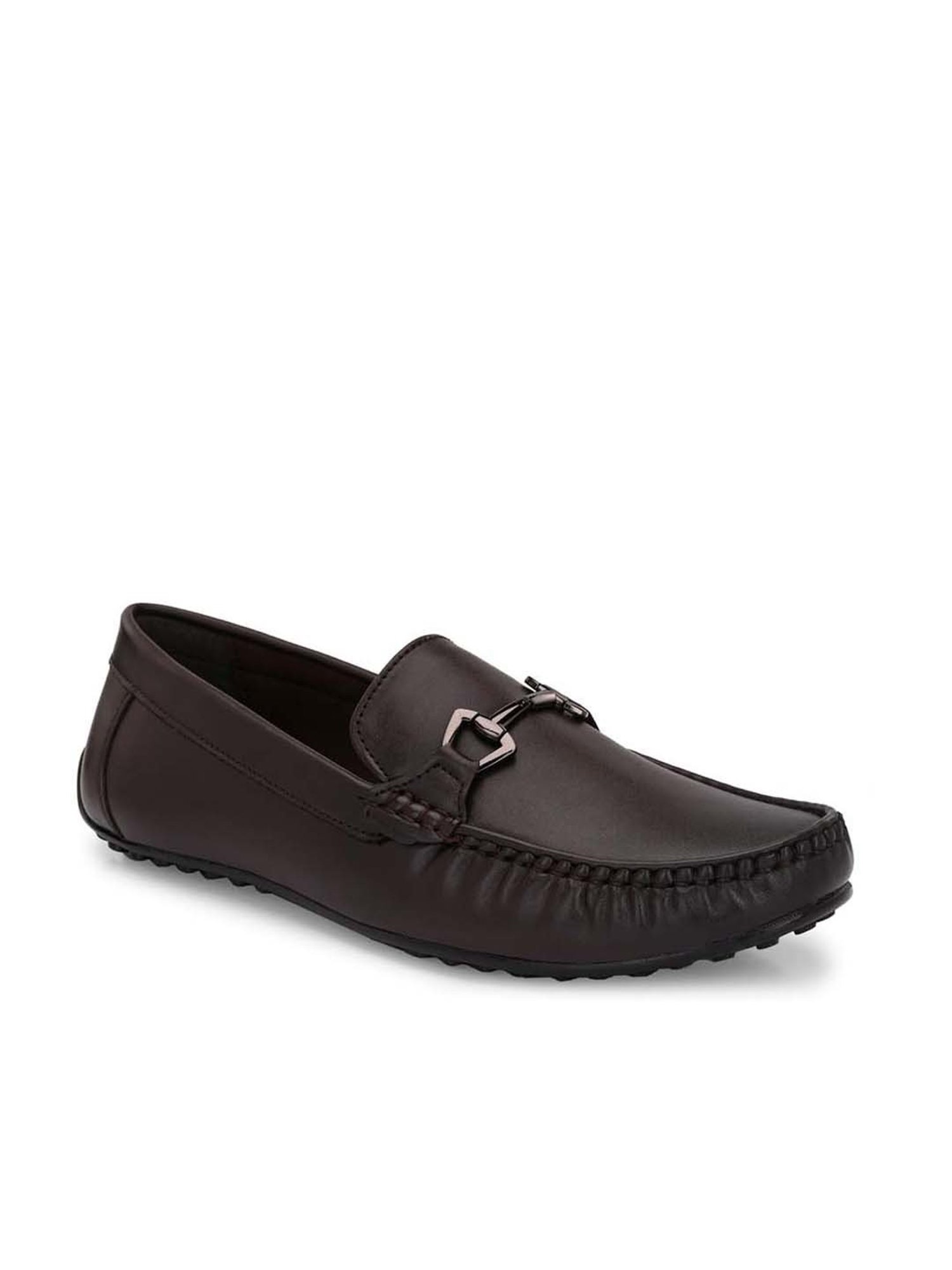Eego Italy Men's Brown Casual Loafers