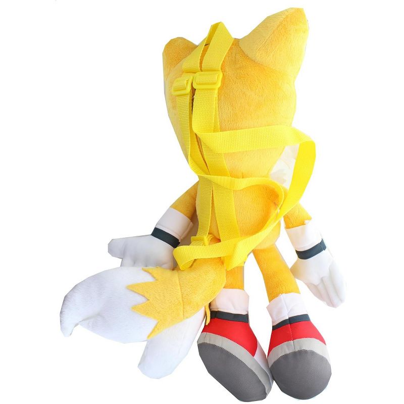 Accessory Innovations Company Sonic the Hedgehog Tails 17 Inch Plush Backpack