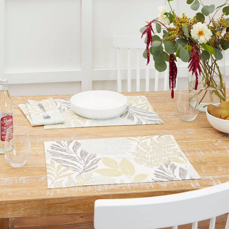 4pk Cotton Hastings Placemats - Town & Country Living