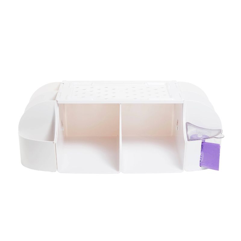 Little Love by NoJo Orange Fox Felt Storage Caddy - 2pc