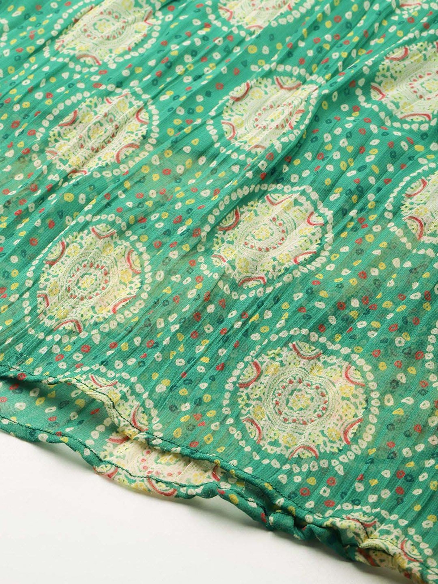 Varanga Green Printed Palazzos