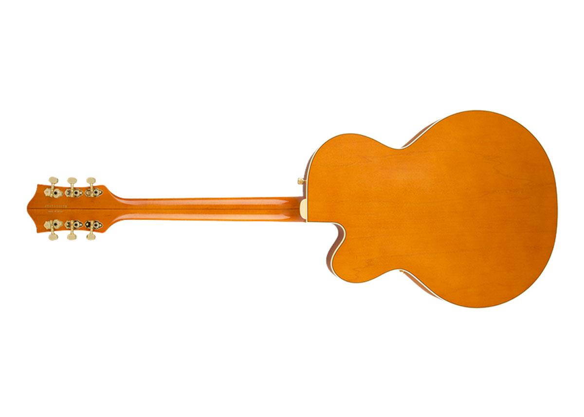 Gretsch G6120T '55 Chet Atkins Guitar, Vintage Orange Stain Lacquer #2401357822