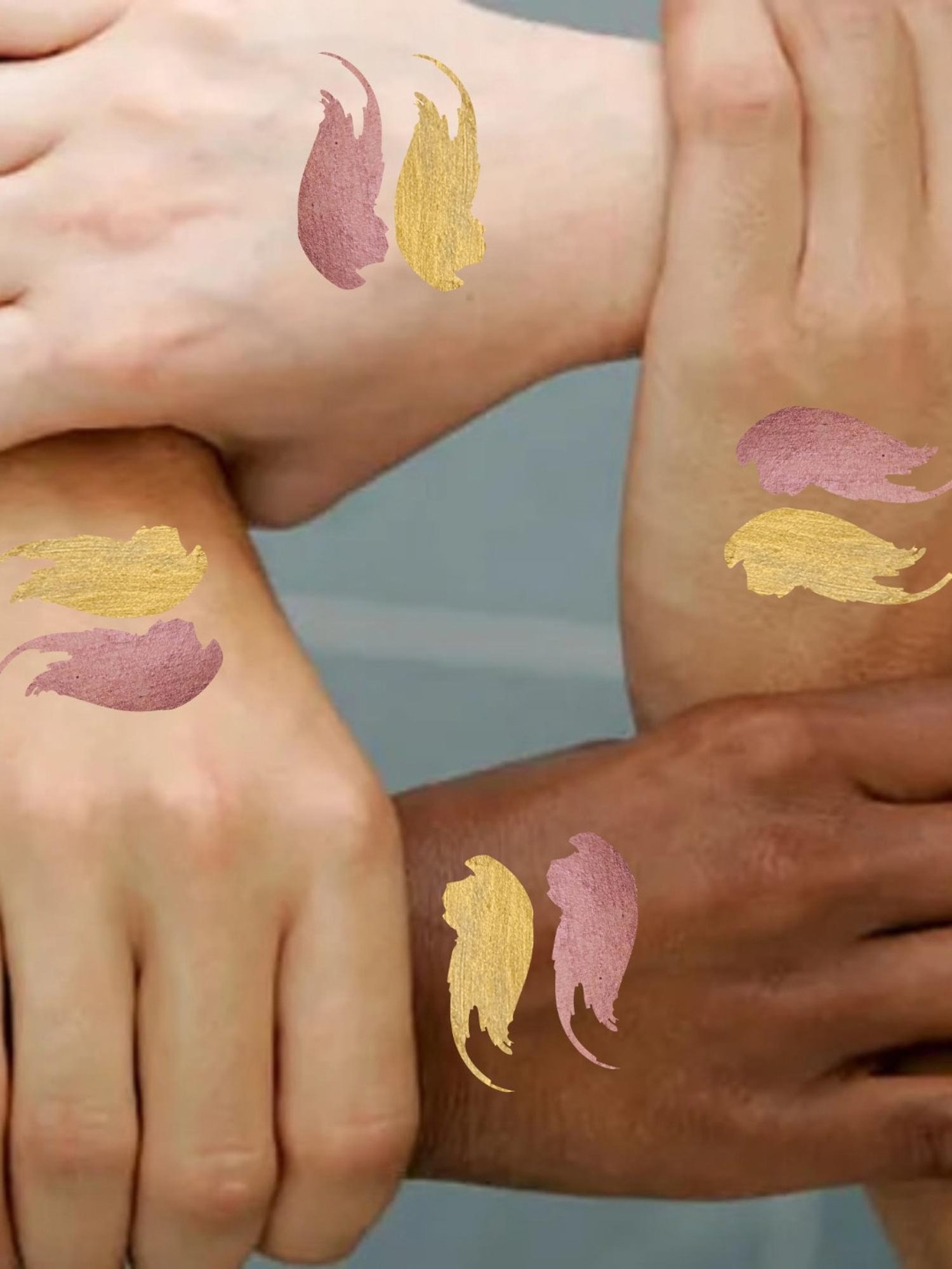 KINDED Mousse Shimmer Highlighter 02 Rusty Bronze & 04 Golden Glaze Combo