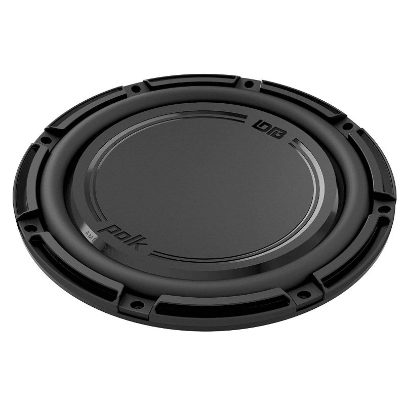 Polk Audio 1110W 12 Inch Single Voice Coil Marine Car Subwoofer (2 Pack)